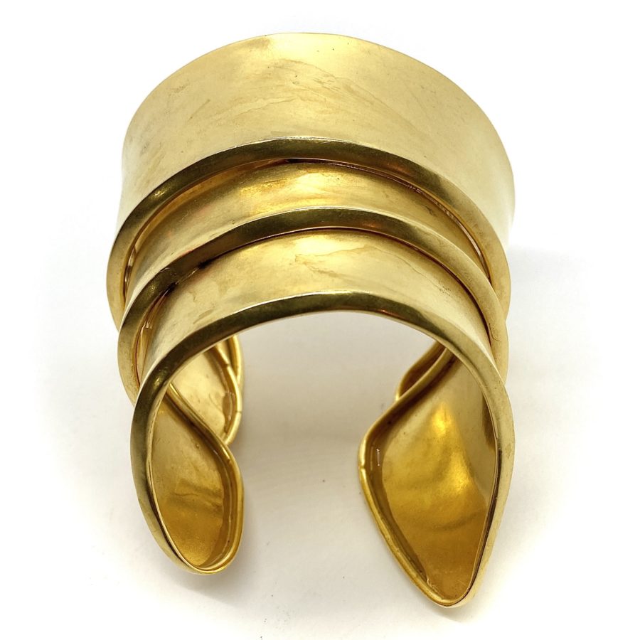Robert Lee Morris Gold Plated Telescope Cuff - Image 4