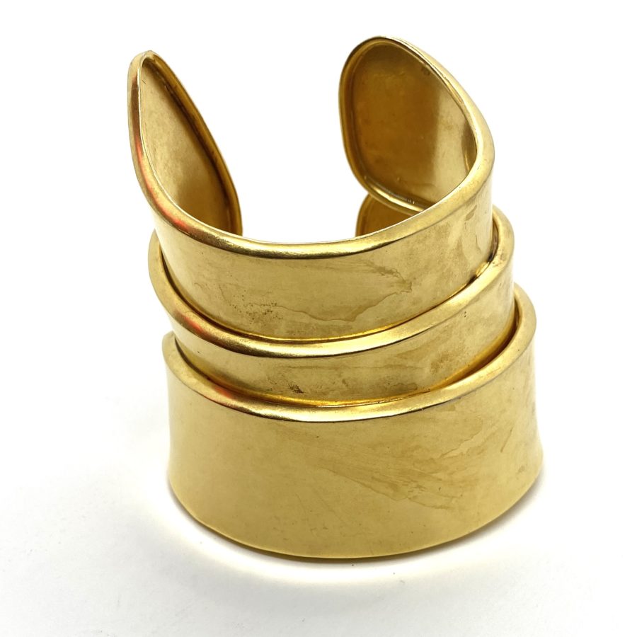 Robert Lee Morris Gold Plated Telescope Cuff - Image 3