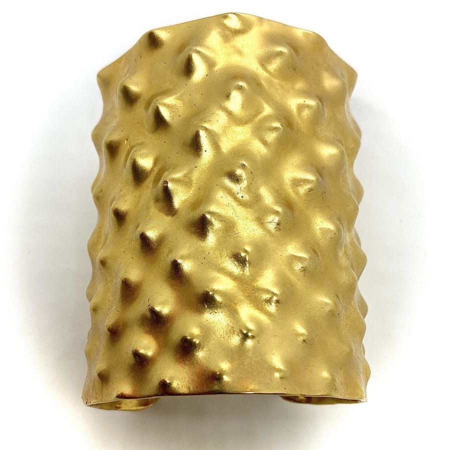 Robert Lee Morris Gold Plated Bumps Cuff - Image 4