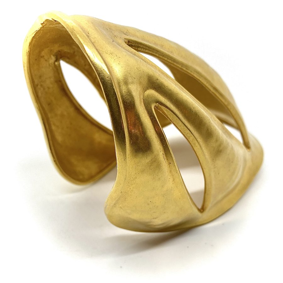 Robert Lee Morris Gold Plated Vented Cuff - Image 3