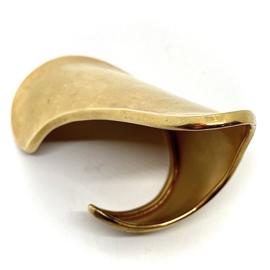 Robert Lee Morris Gold Plated Large Curl Cuff - Image 5