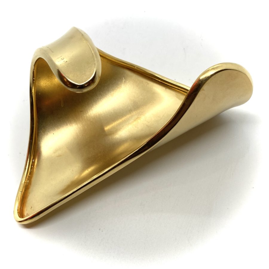 Robert Lee Morris Gold Plated Large Curl Cuff - Image 3
