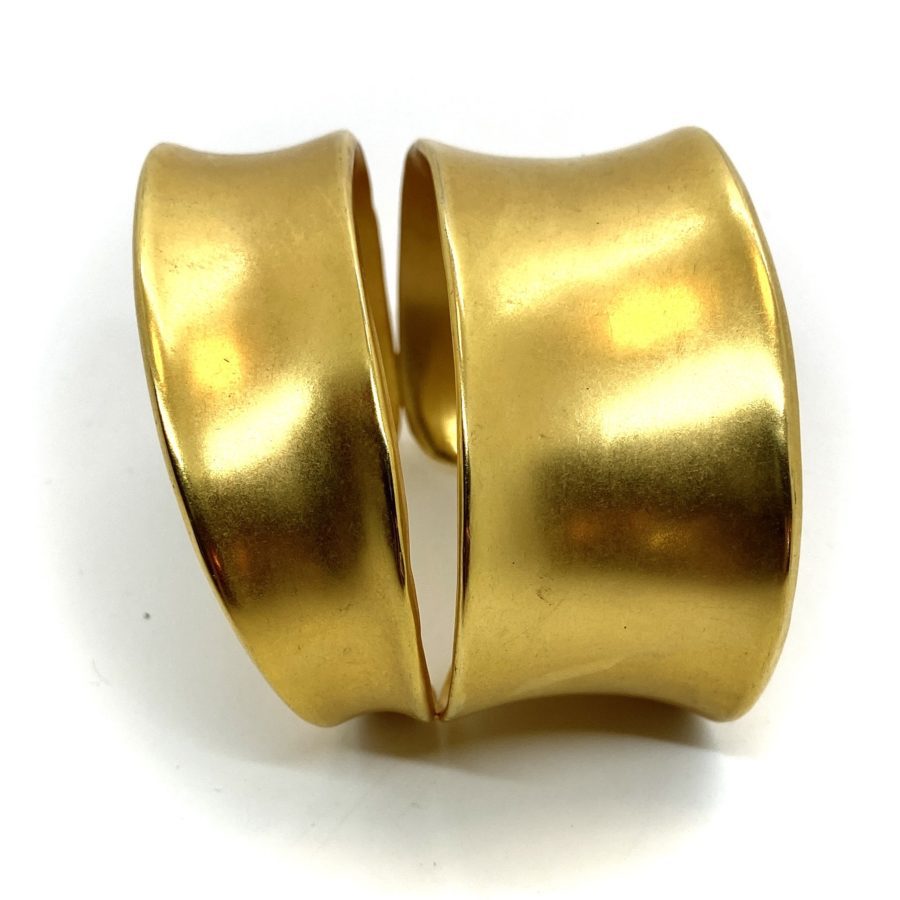Robert Lee Morris Gold Plated Split Concave Cuff - Image 2
