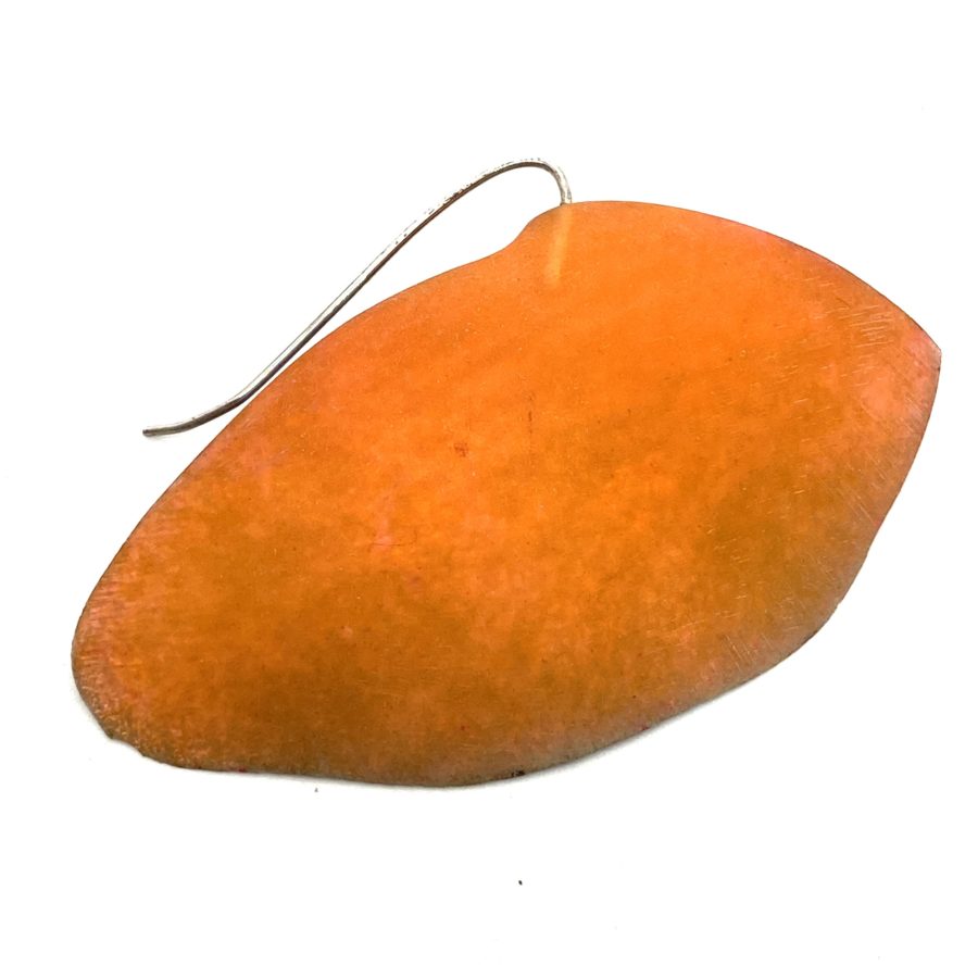 Ted Muehling Moth Wing Earring Sunset Orange