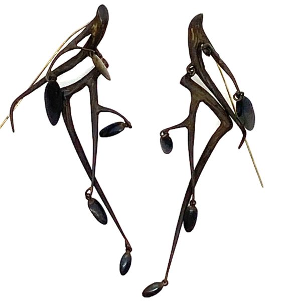 Ted Muehling Gnarly Branch Earrings