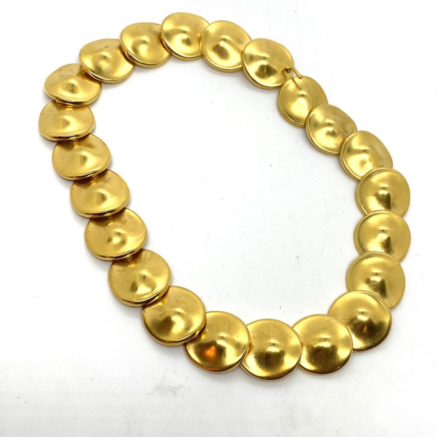 Robert Lee Morris E Disc Necklace