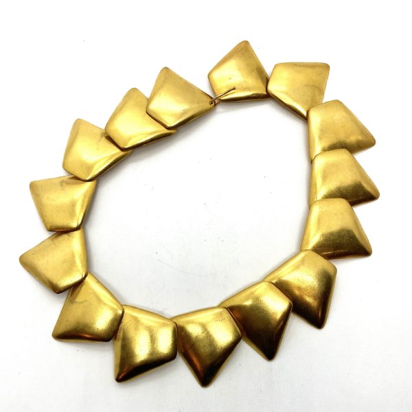 Robert Lee Morris for Donna Karan Snow Shovel Necklace