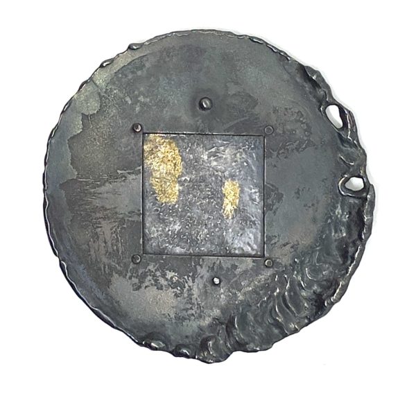 Wally Gilbert Brutalist Disc Brooch