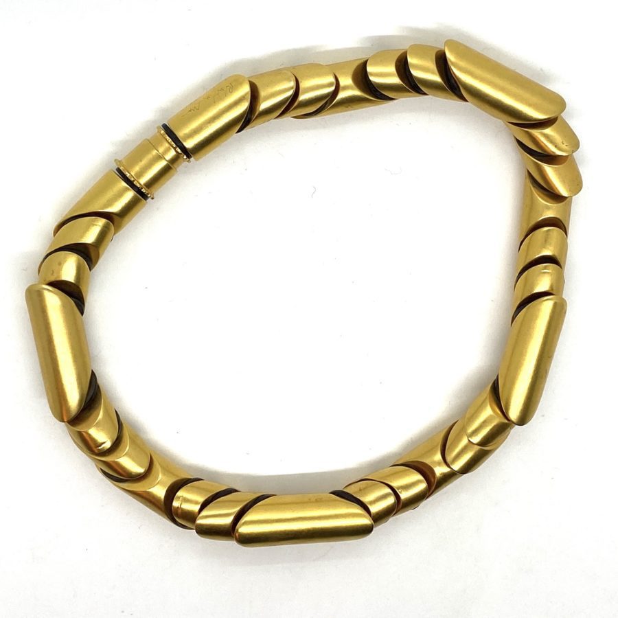 Robert Lee Morris Liquid Geometry Choker Necklace