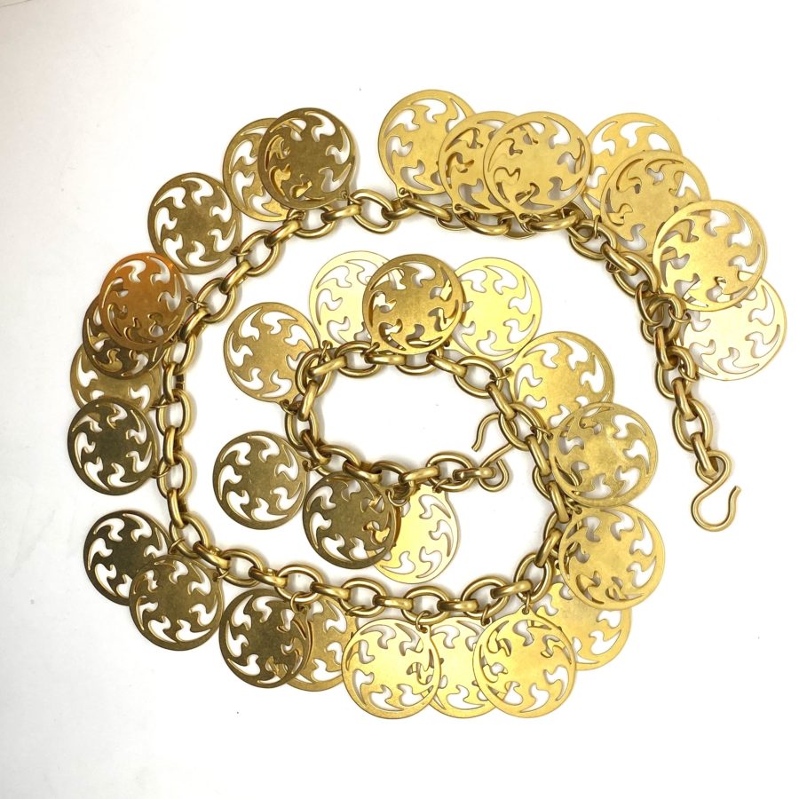 Robert Lee Morris for Donna Karan Daisy Chain Belt/Necklace