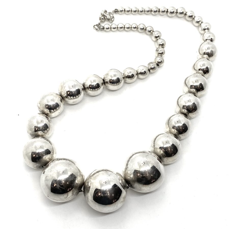 Robert Lee Morris Graduated Ball Necklace