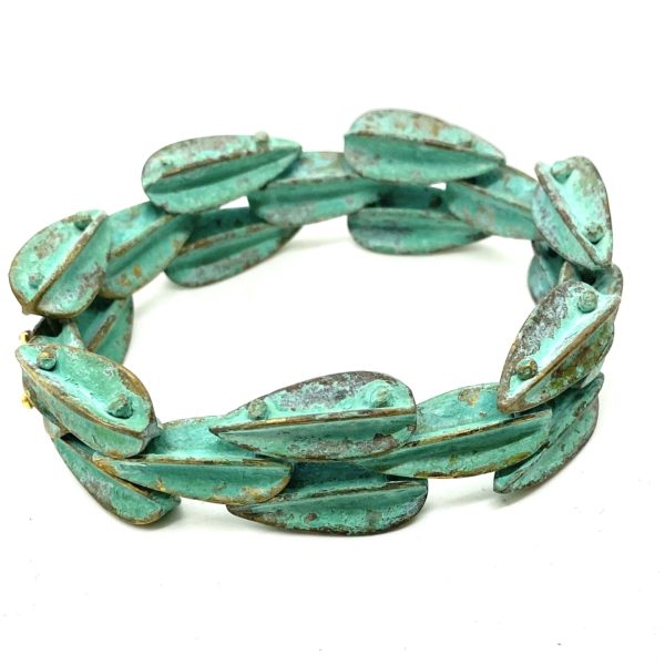 Robert Lee Morris Small Dart Bracelet Verdigris