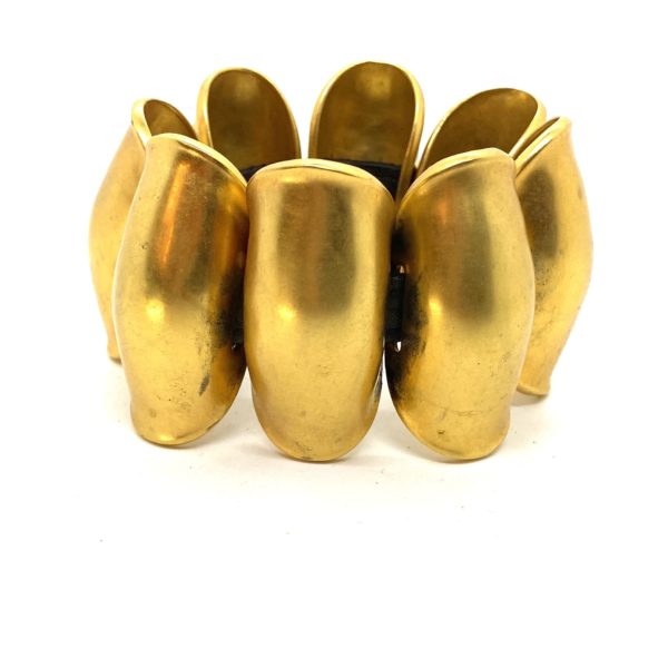 Robert Lee Morris Gold Plated Conolli Bracelet