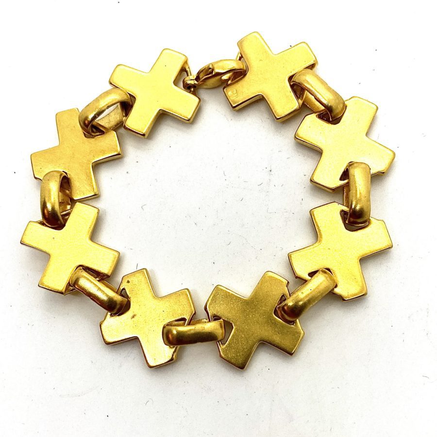 Robert Lee Morris Flat X Link Bracelet