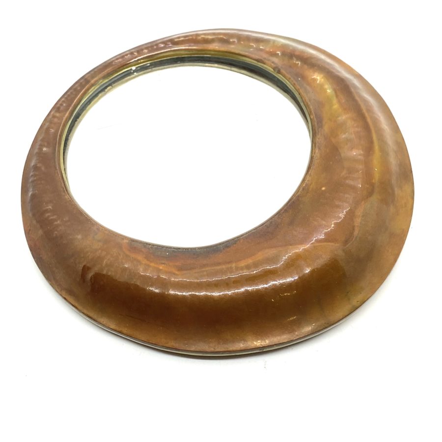 Robert Lee Morris Copper Bubble Mirror