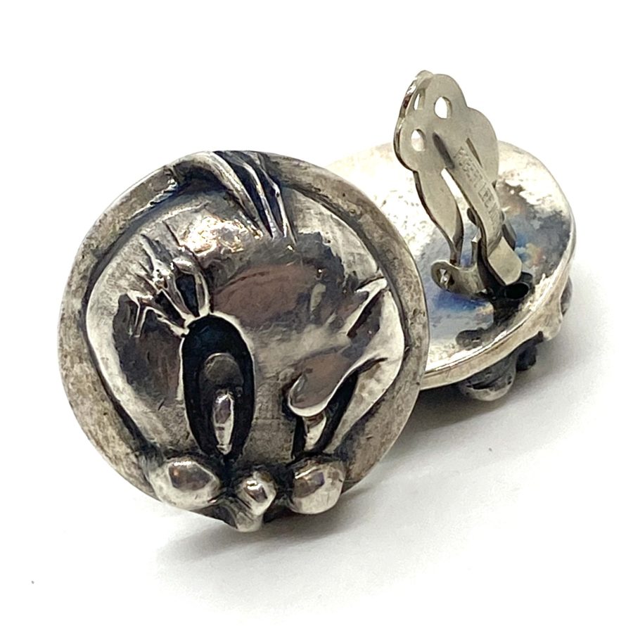 Robert Lee Morris for Looney Tunes Pair of Tweetie Bird Button Earrings