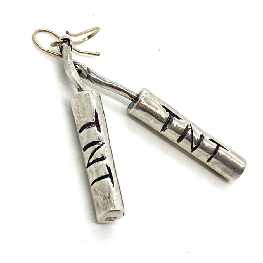 Robert Lee Morris for Looney Tunes Sticks of Dynamite Earrings - Image 2