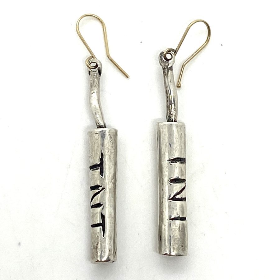 Robert Lee Morris for Looney Tunes Sticks of Dynamite Earrings