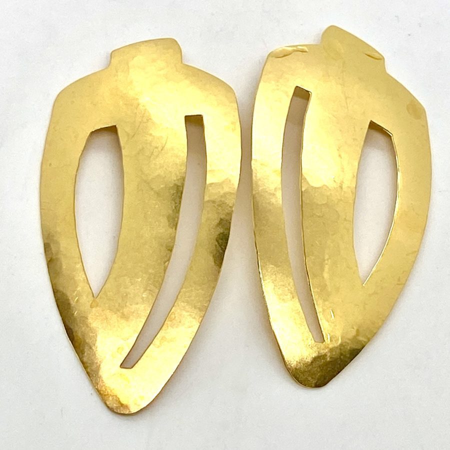 Robert Lee Morris for Donna Karan Resort '87 Mango Earrings