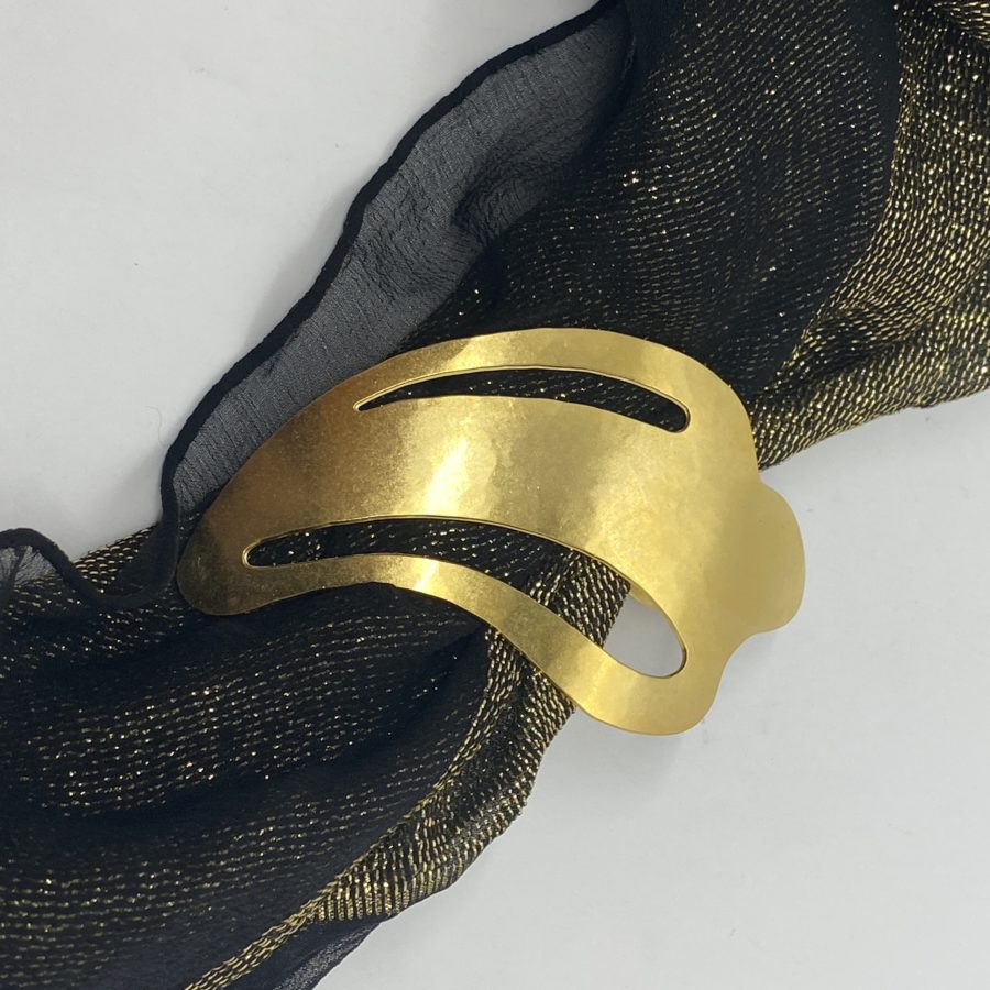 Robert Lee Morris for Donna Karan Pepper Scarf Clip - Image 4