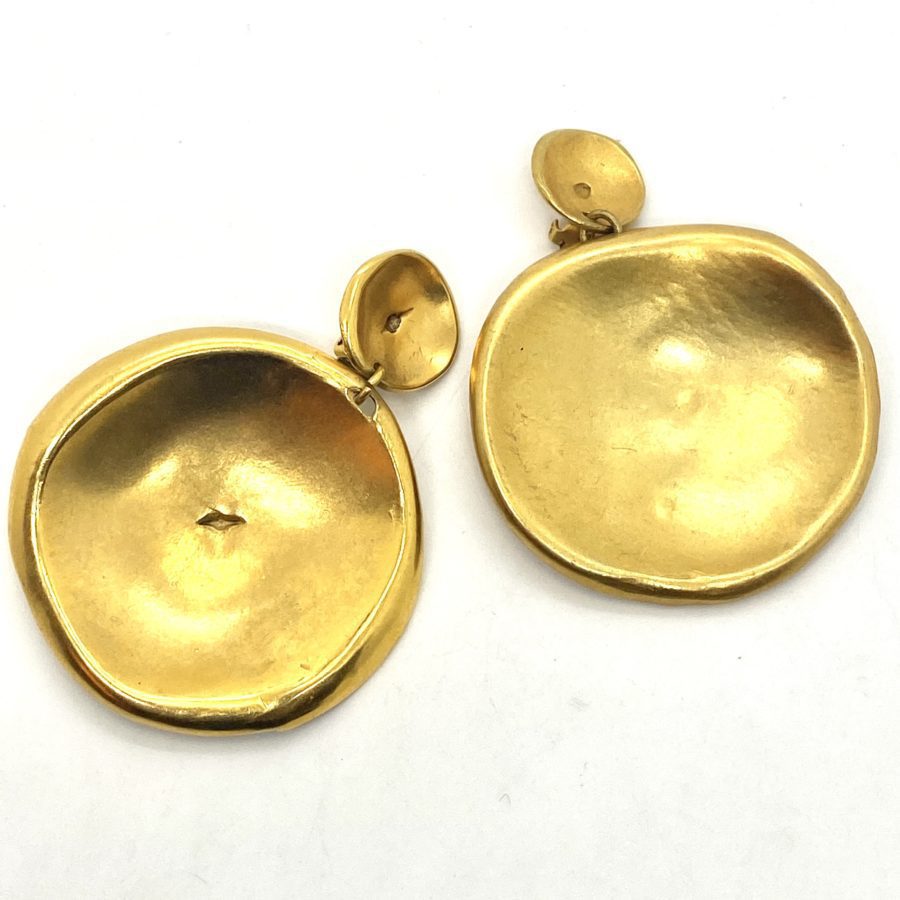 Robert Lee Morris for Donna Karan Conch Shell Earrings
