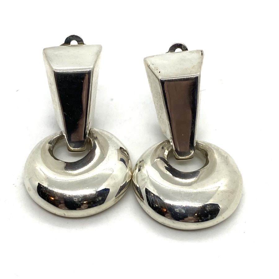 Robert Lee Morris Chunky Door Knocker Earrings - Image 5