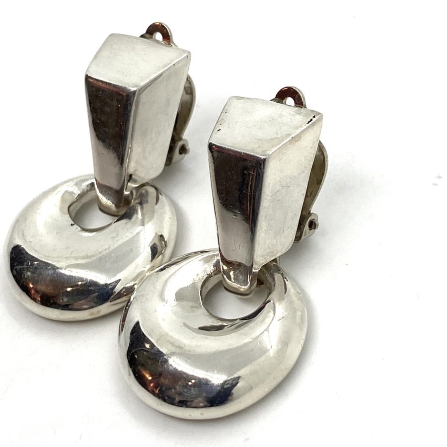 Robert Lee Morris Chunky Door Knocker Earrings - Image 2
