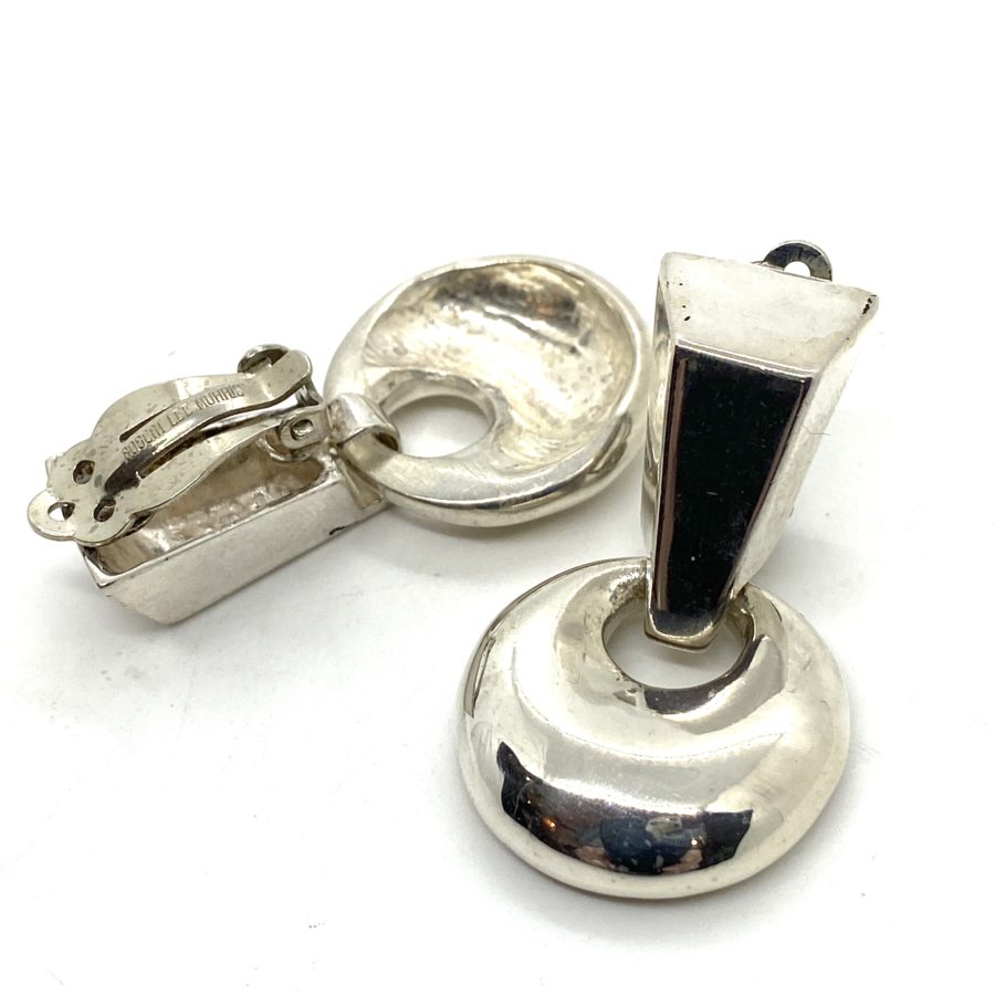 Robert Lee Morris Chunky Door Knocker Earrings - Image 3