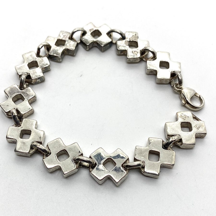 Robert Lee Morris Pinking Shears X Linked Bracelet - Image 2