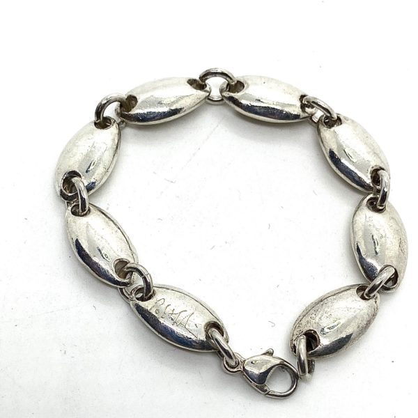 Robert Lee Morris Heavy Watermelon Seed Link Bracelet