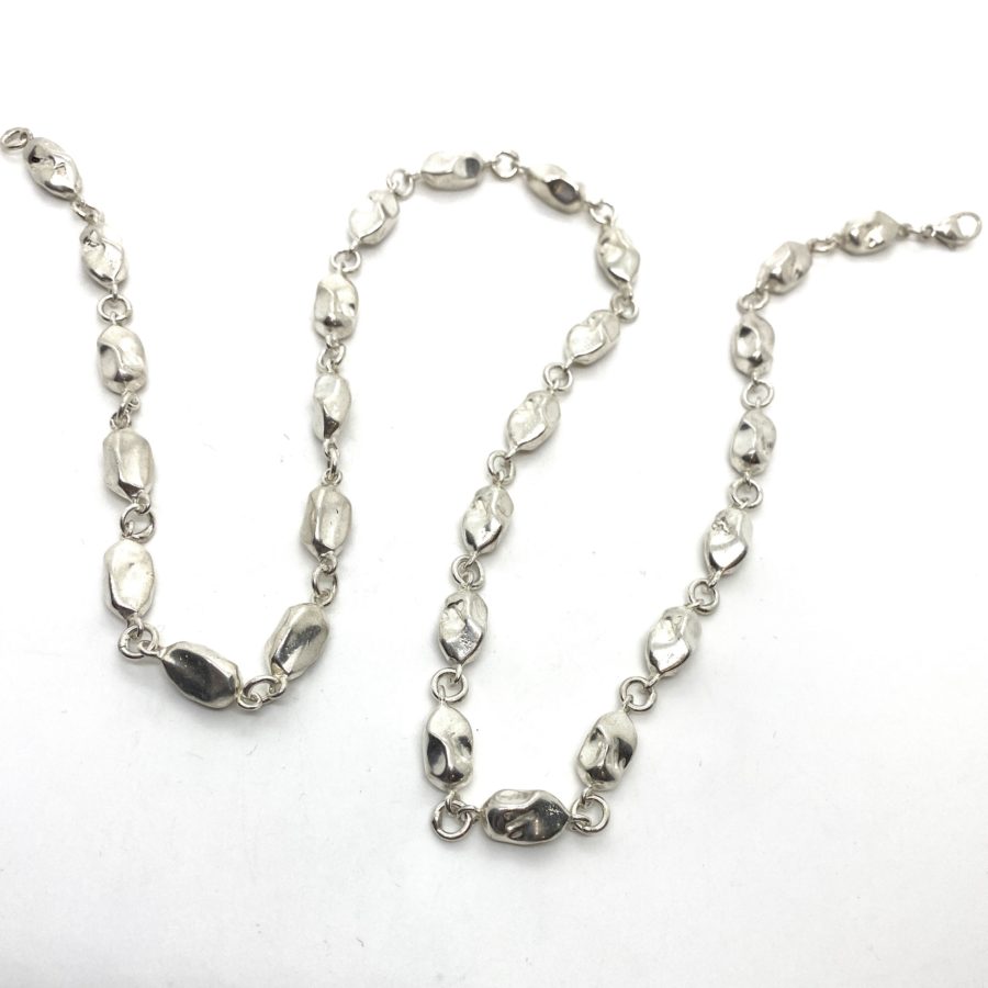 Robert Lee Morris Silver Raisen Chain - Image 2