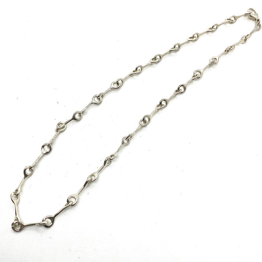 Robert Lee Morris Skinny Twisted Rod Link Chain Necklace