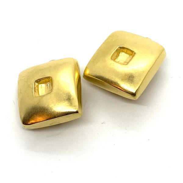 Robert Lee Morris Soft Square Button Earrings
