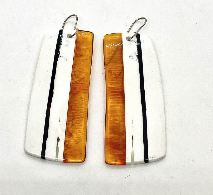 Cara Croninger XX Long Summer Blue Sea Earrings - Image 3