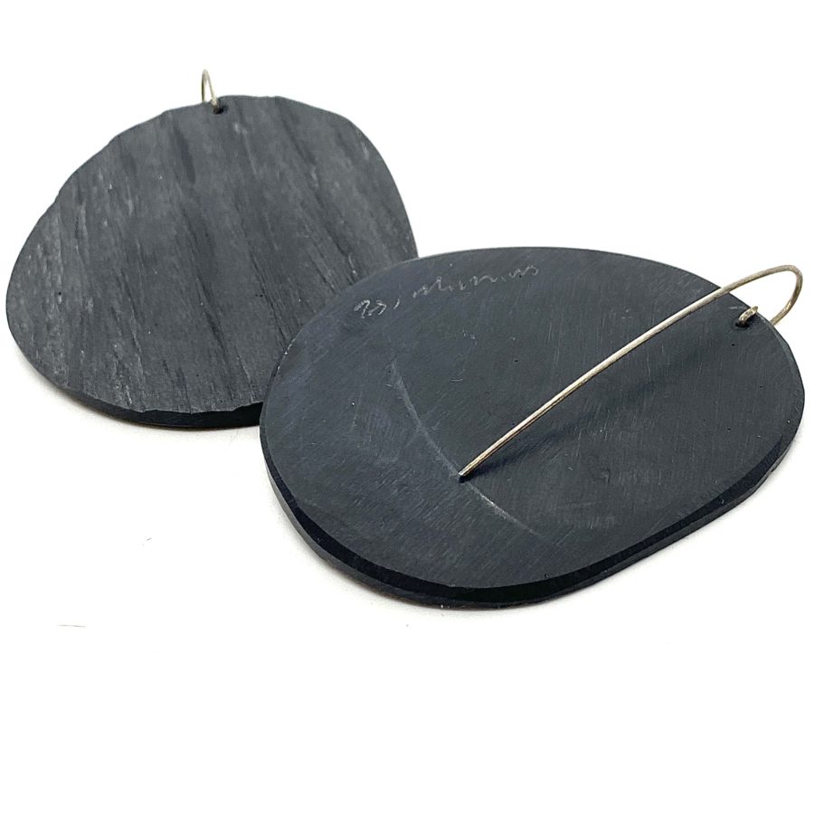 Cara Croninger Black Slice Earrings - Image 3