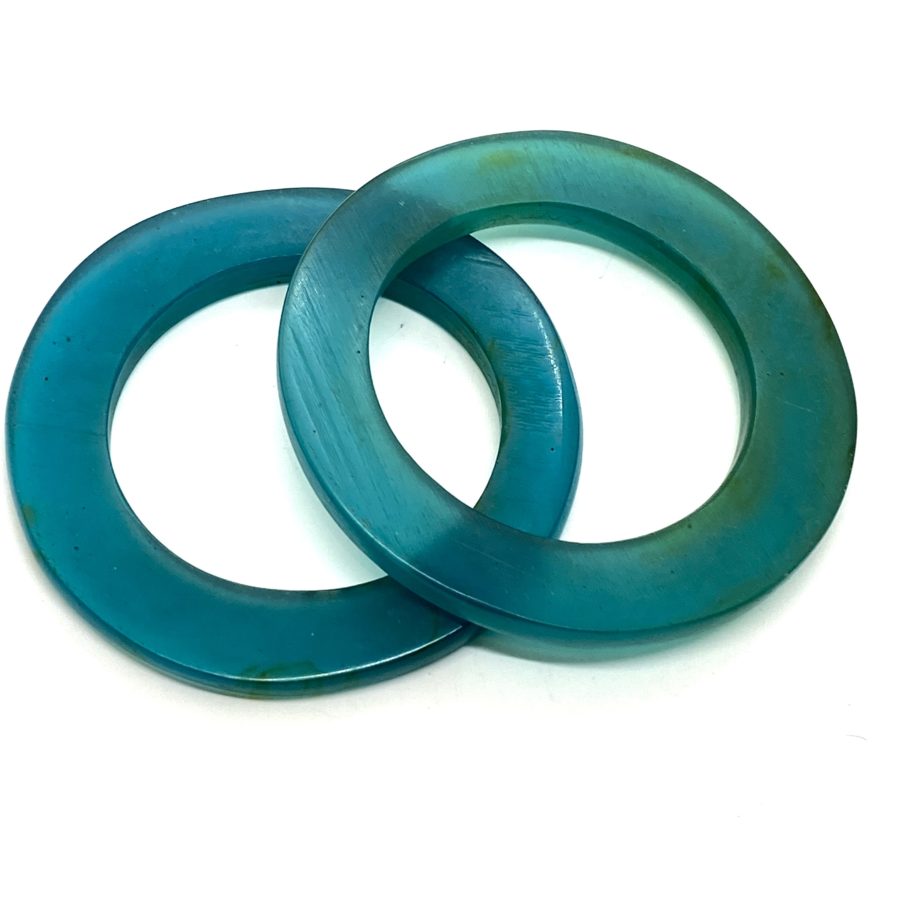 Cara Croninger Aqua Resin Bangle Set - Image 4