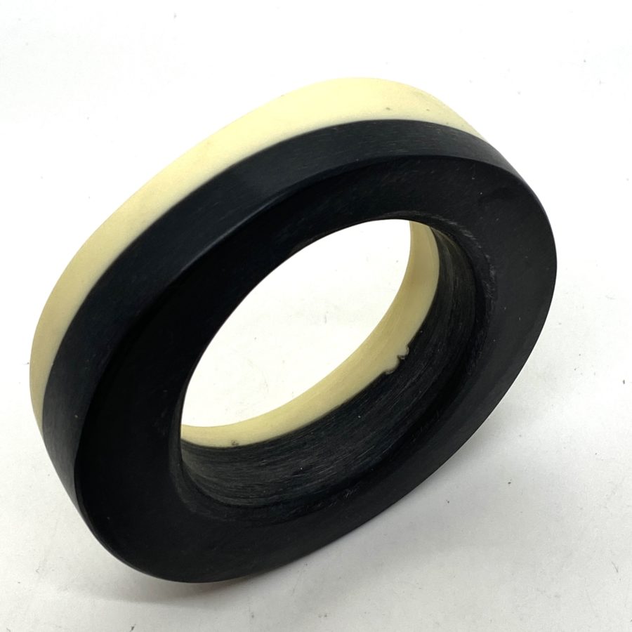 Cara Croninger Black and White Bangle - Image 4
