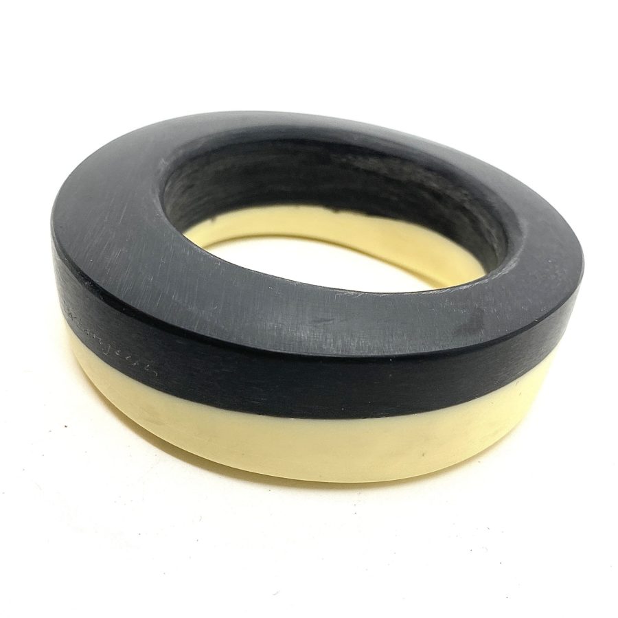 Cara Croninger Black and White Bangle - Image 2