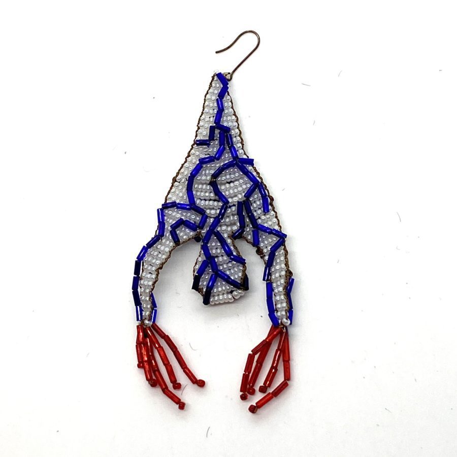 Mary Hayslip Hands on Fire Single Earring