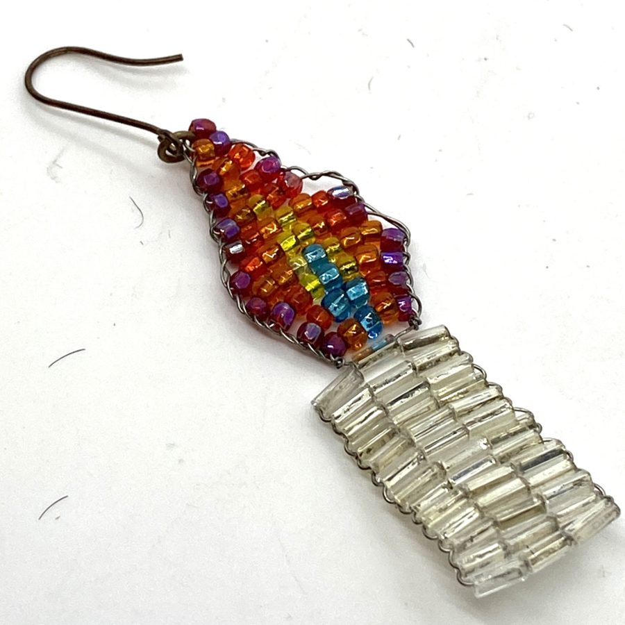 Mary Hayslip Candle Earring