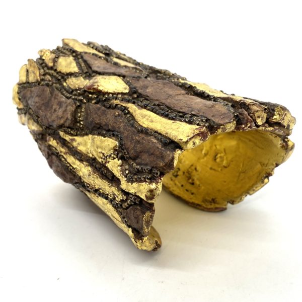 Gloria Lomas Long Bark Cuff