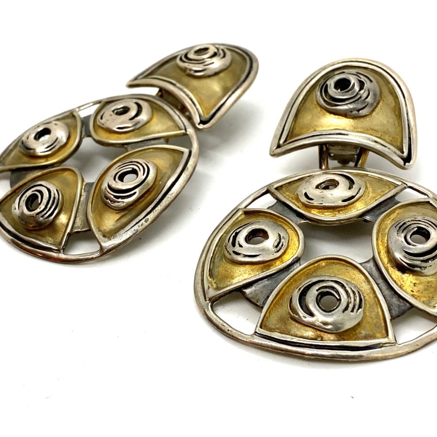 Gloria Lomas Production LG Doorknocker Earrings - Image 3