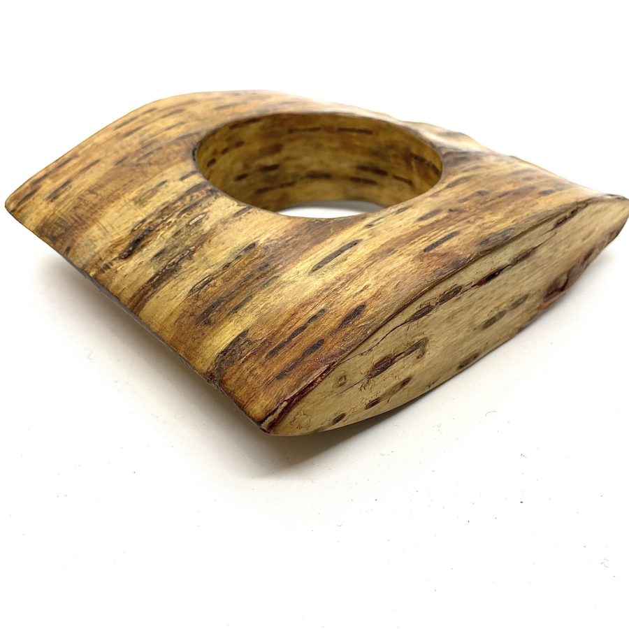 John Iverson Hollow Birch Bark Bangle - Image 2