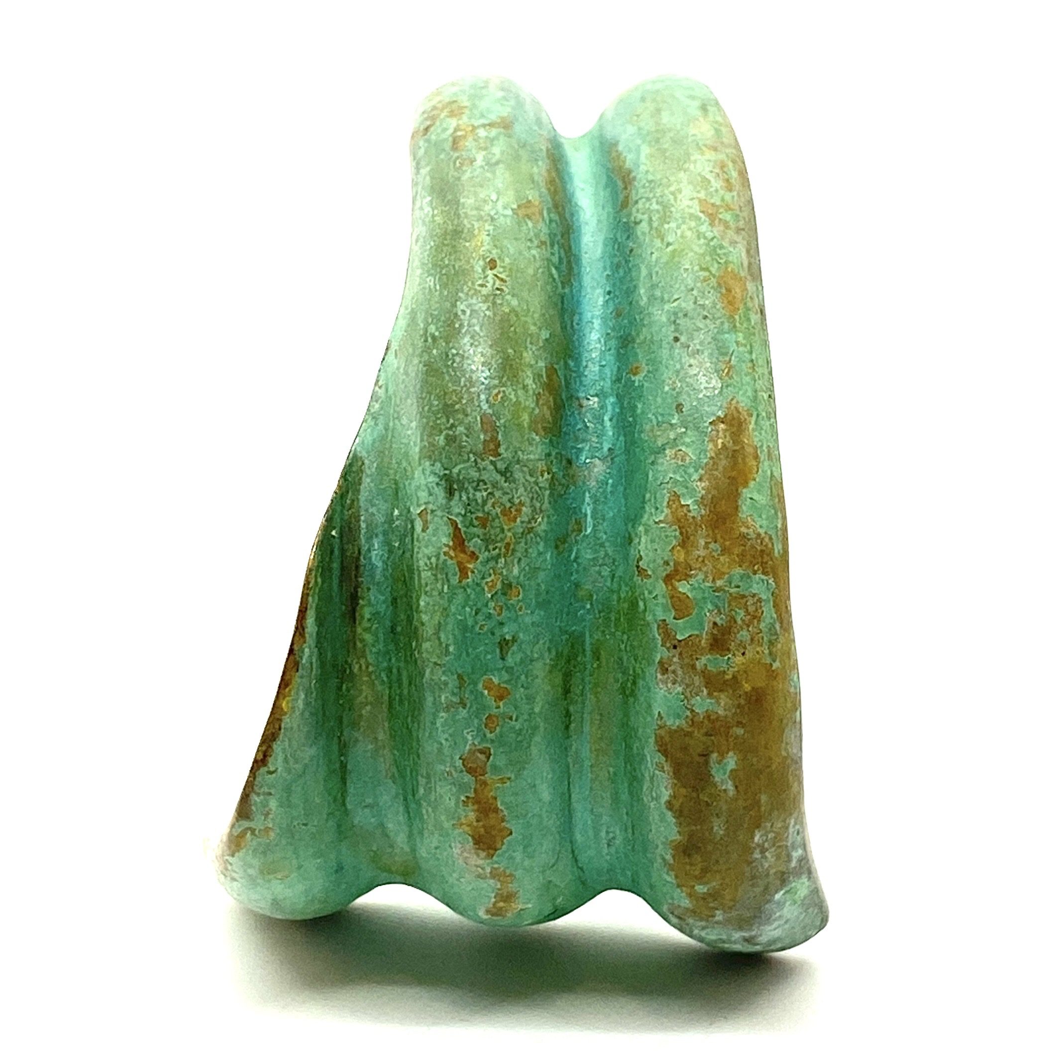 Robert Lee Morris Verdigris Half Ribbed Cuff - Image 2