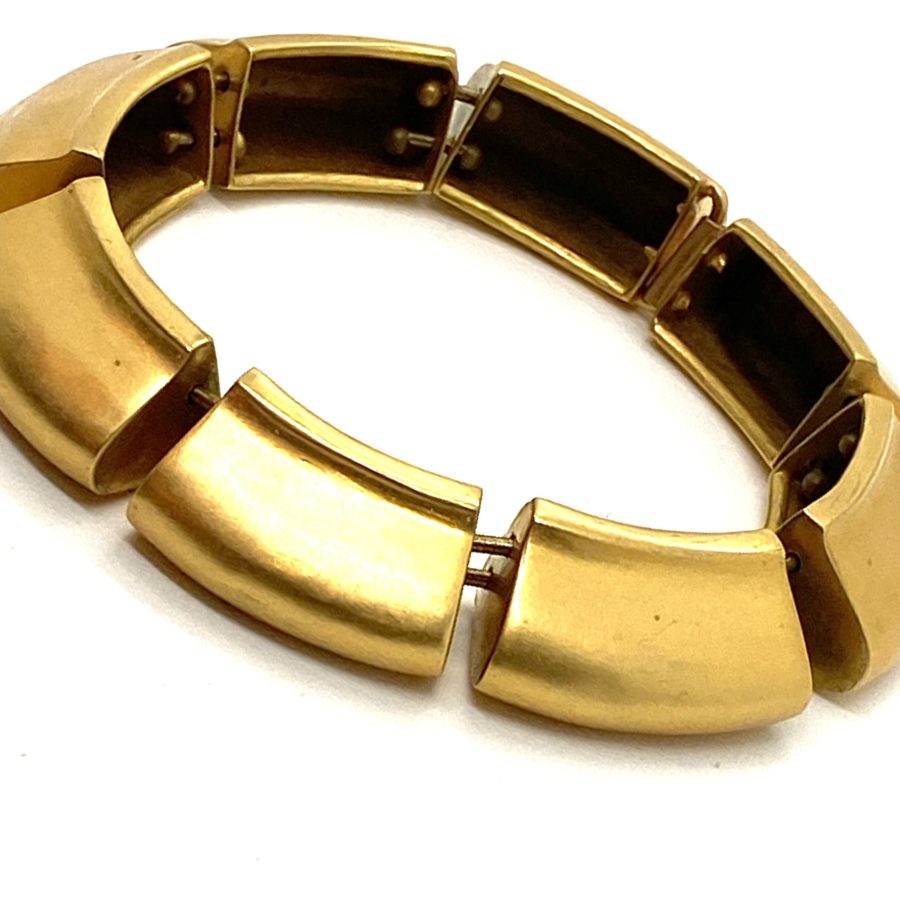 Robert Lee Morris Segmented Bowl Bracelet 1982 - Image 2