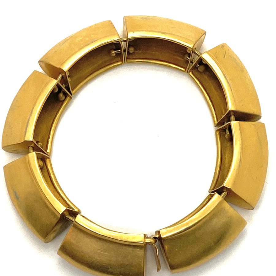 Robert Lee Morris Segmented Bowl Bracelet 1982 - Image 4