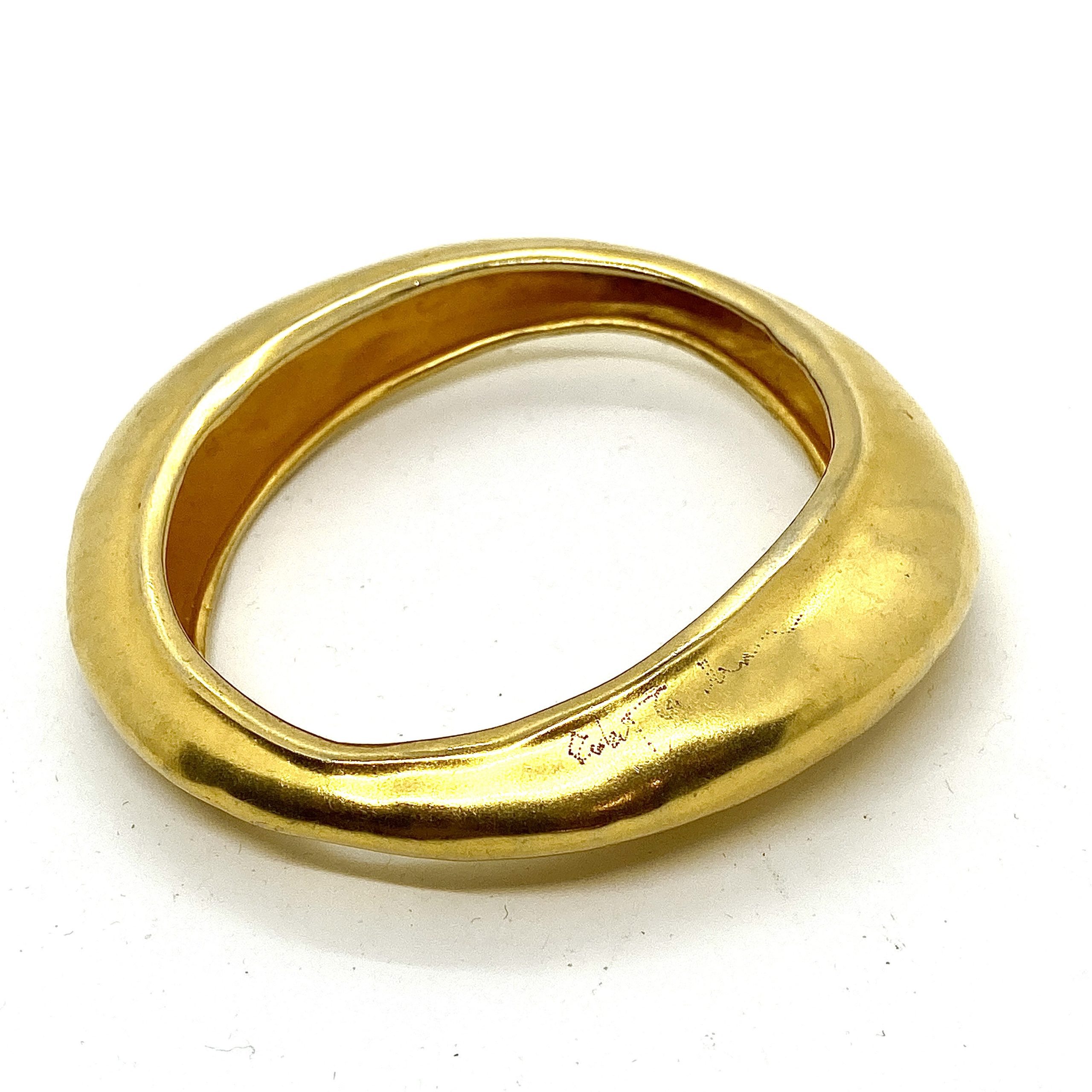Robert Lee Morris Gold-Plated Bubble Bangle - Image 3