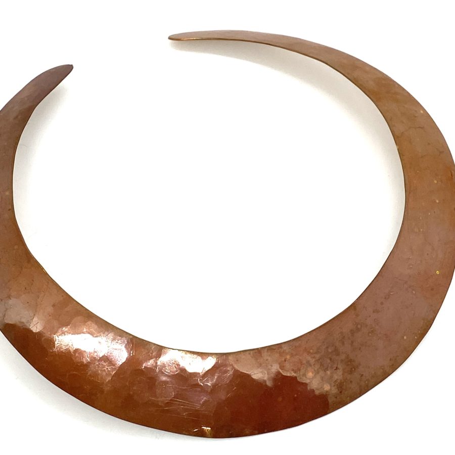 Robert Lee Morris Narrow Copper Collar Necklace - Image 4