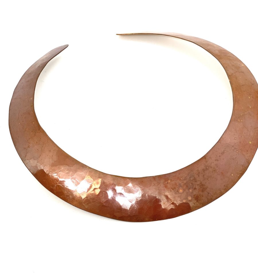 Robert Lee Morris Narrow Copper Collar Necklace - Image 3