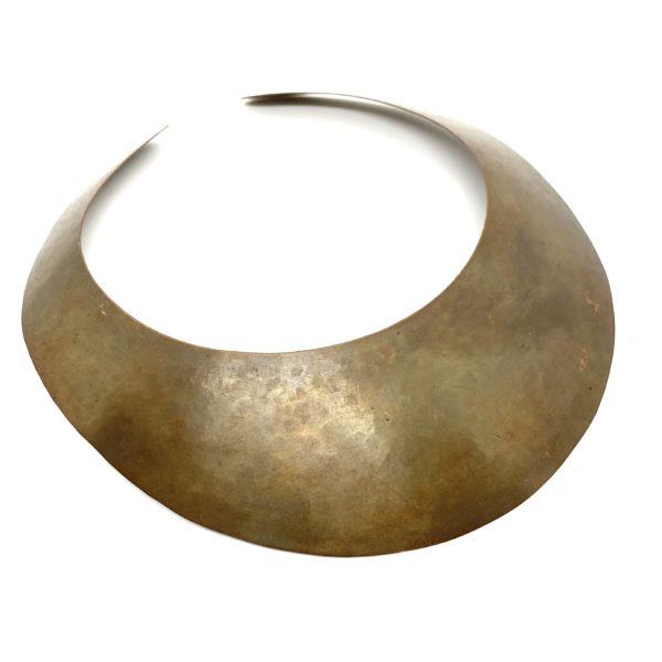 Robert Lee Morris Brown Flat Collar Necklace